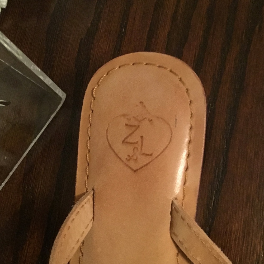Z & L - Vibrant Multicolor Embroidered Wedge Sandals - Picture 2 of 6
